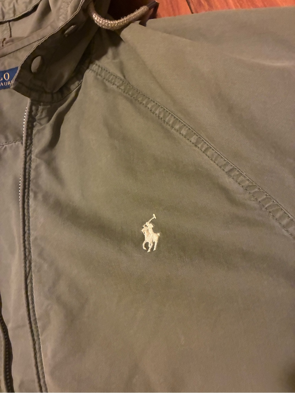 Polo by Ralph Lauren Olive Green Military Hooded Jacket - Picture 2 of 4